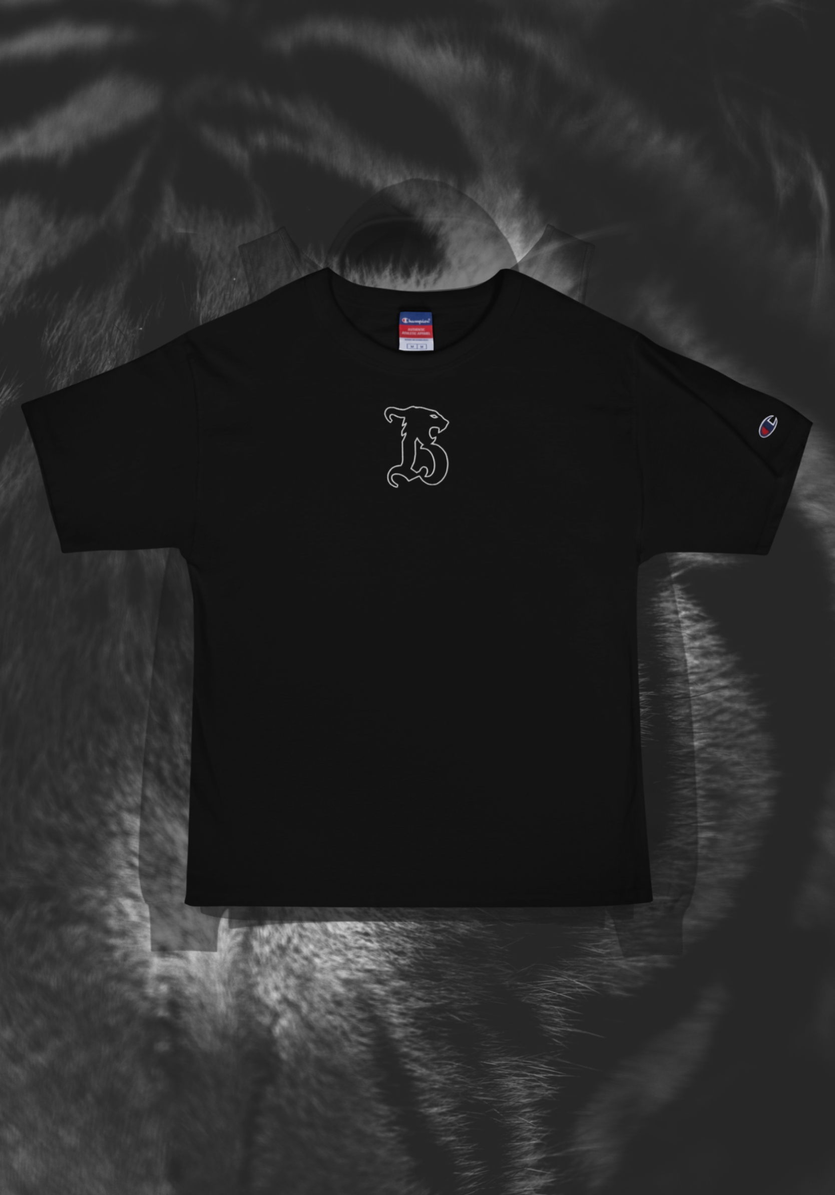 Embroidered B Champion T-Shirt
